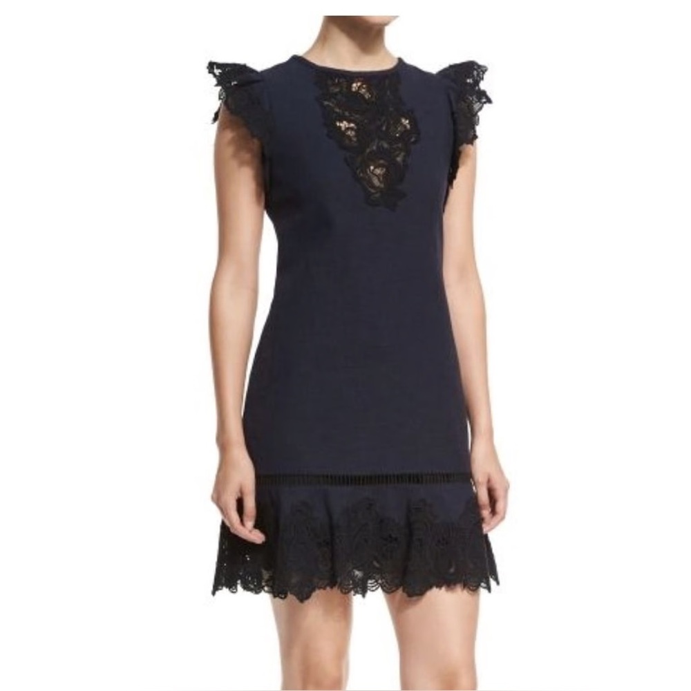 Rebecca Taylor Blue Denim Dress